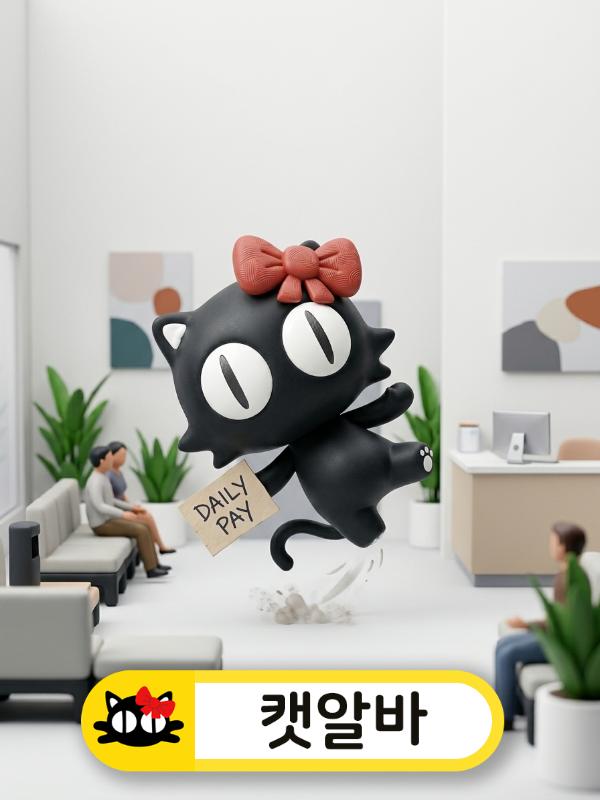 텃세 없는 대기실에서 신나서 춤추는 선택된 캐릭터 이미지