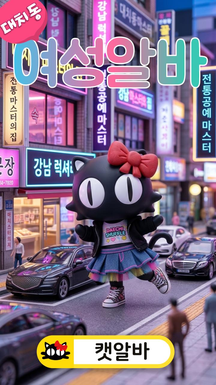 강남 대치동 여성알바 마스터즈! 안전한 고수익알바 멘탈 보호막 정산법 (밤알바 캣알바 추천 단기알바 무빠킹)